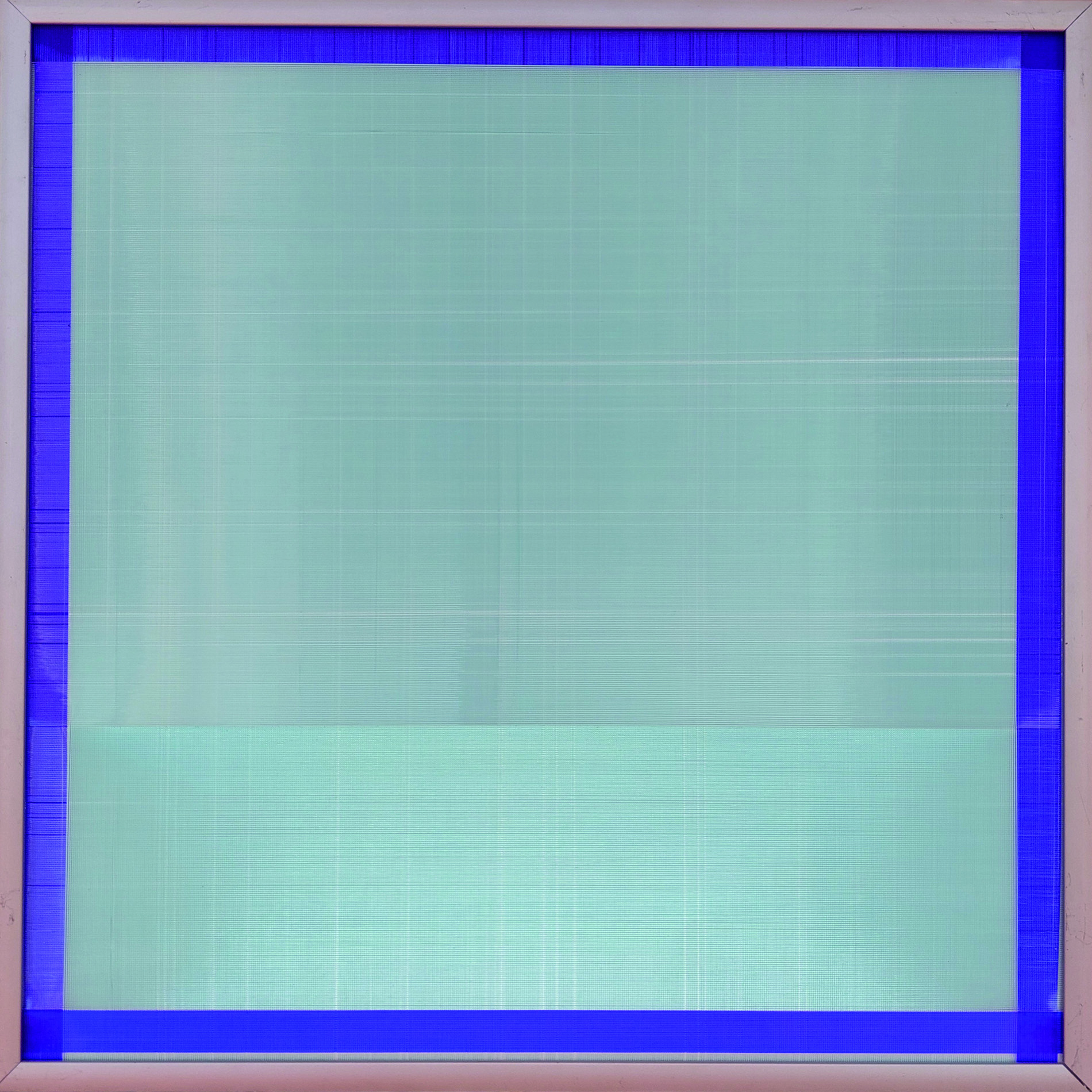 Vaci¿o celeste_30 x 30 cm