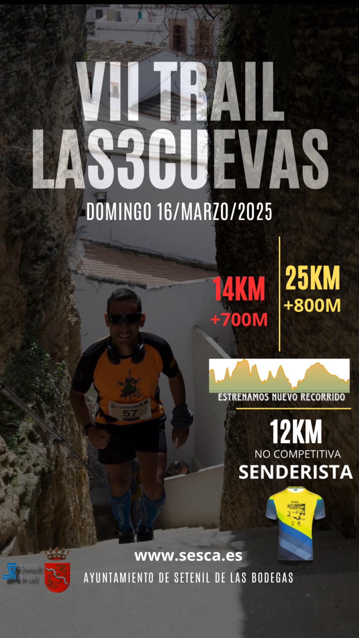 3.- 16 MARZO 2025 - VII TRAIL LAS 3 CUEVAS