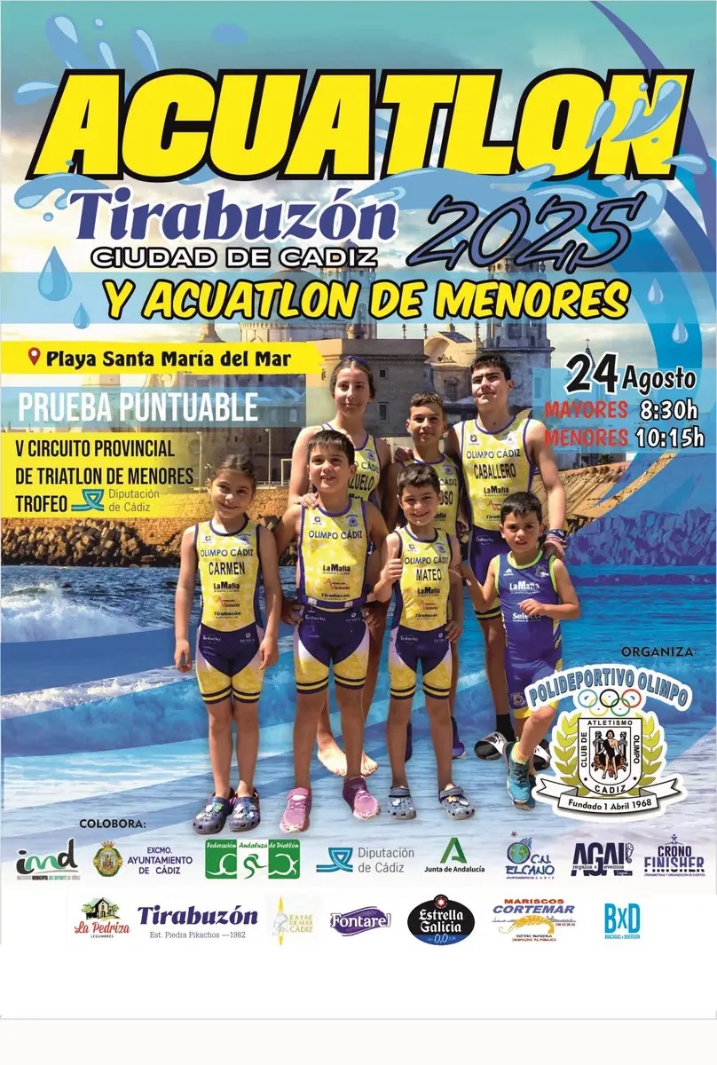 8.- 24 AGOSTO 2025 - ACUATLÓN TIRABUZÓN 2025