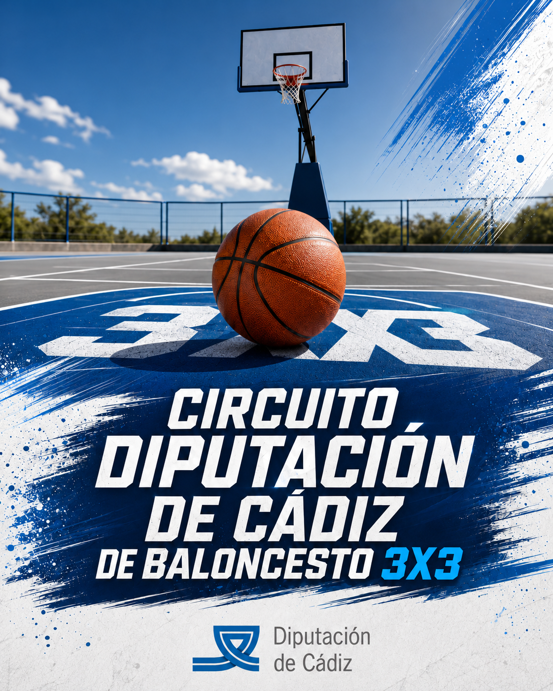 CARTEL DE BALONCESTO 3X3
