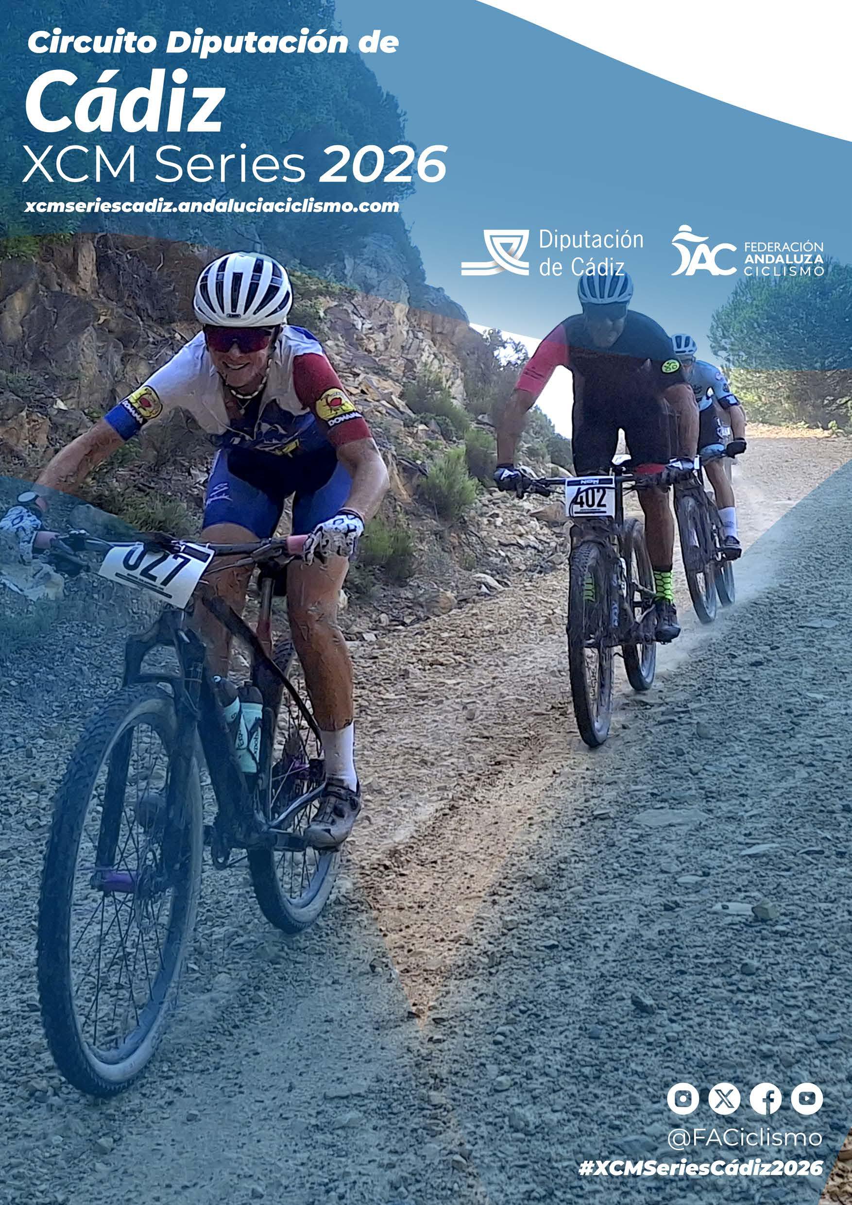CARTEL CIRCUITO DIPUTACIÓN DE CÁDIZ DE XCM 2026