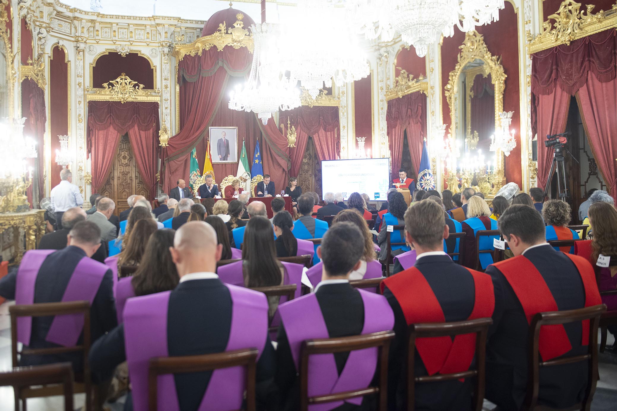 Acto de apertura del curso académico en la UNED Cádiz