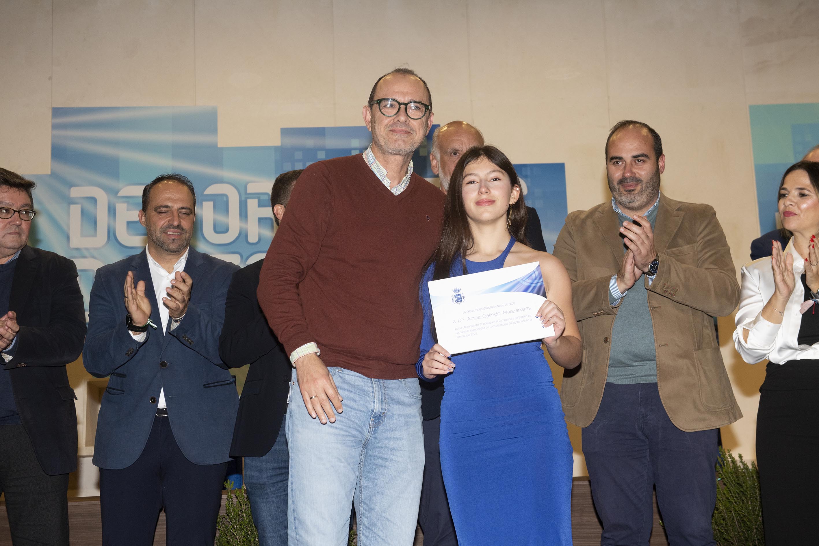 Gala deportistas_premio a Ainoa Galindo Manzanares_Vejer