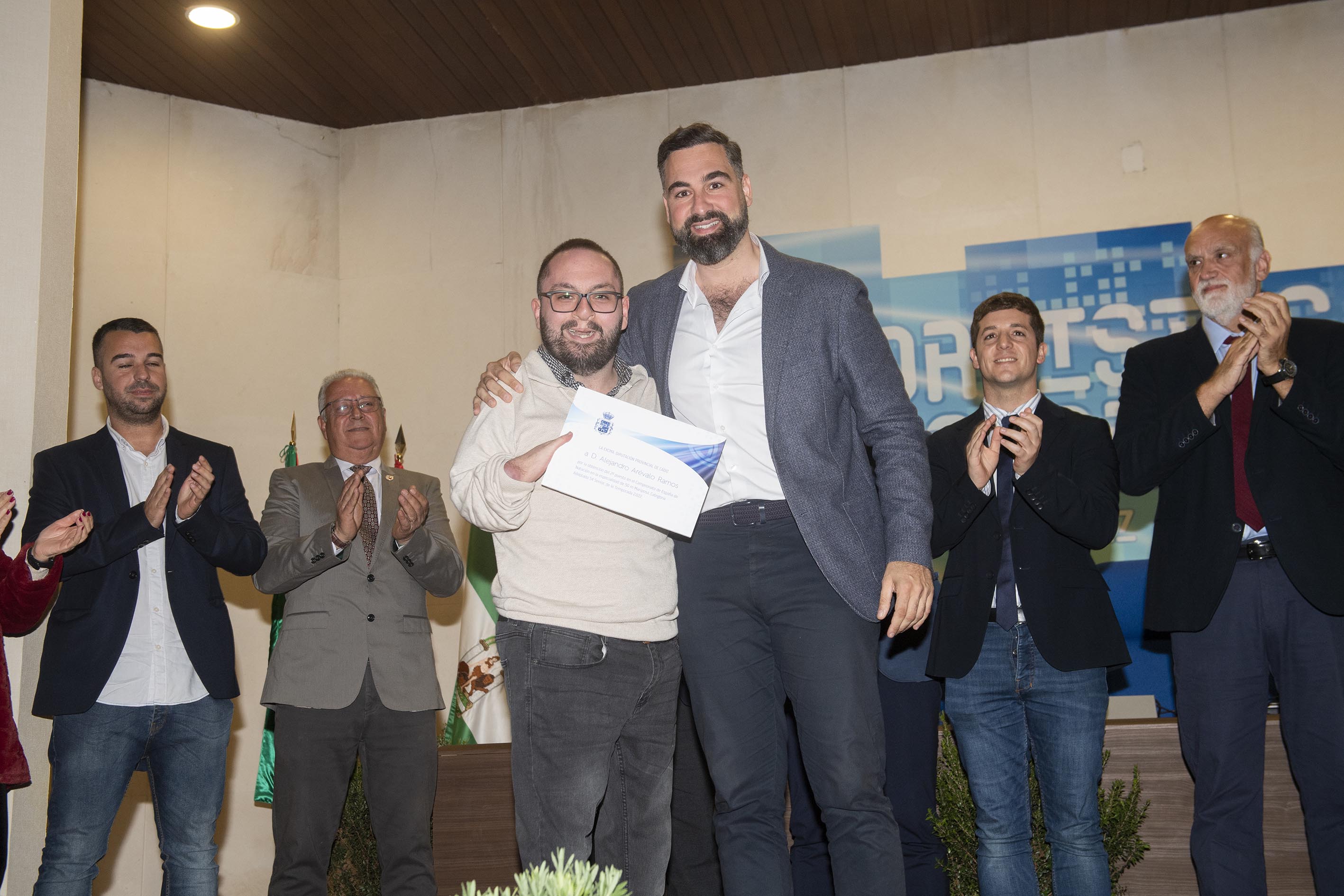 Gala deportistas_premio a Alejandro Arevalo Ramos_Cadiz