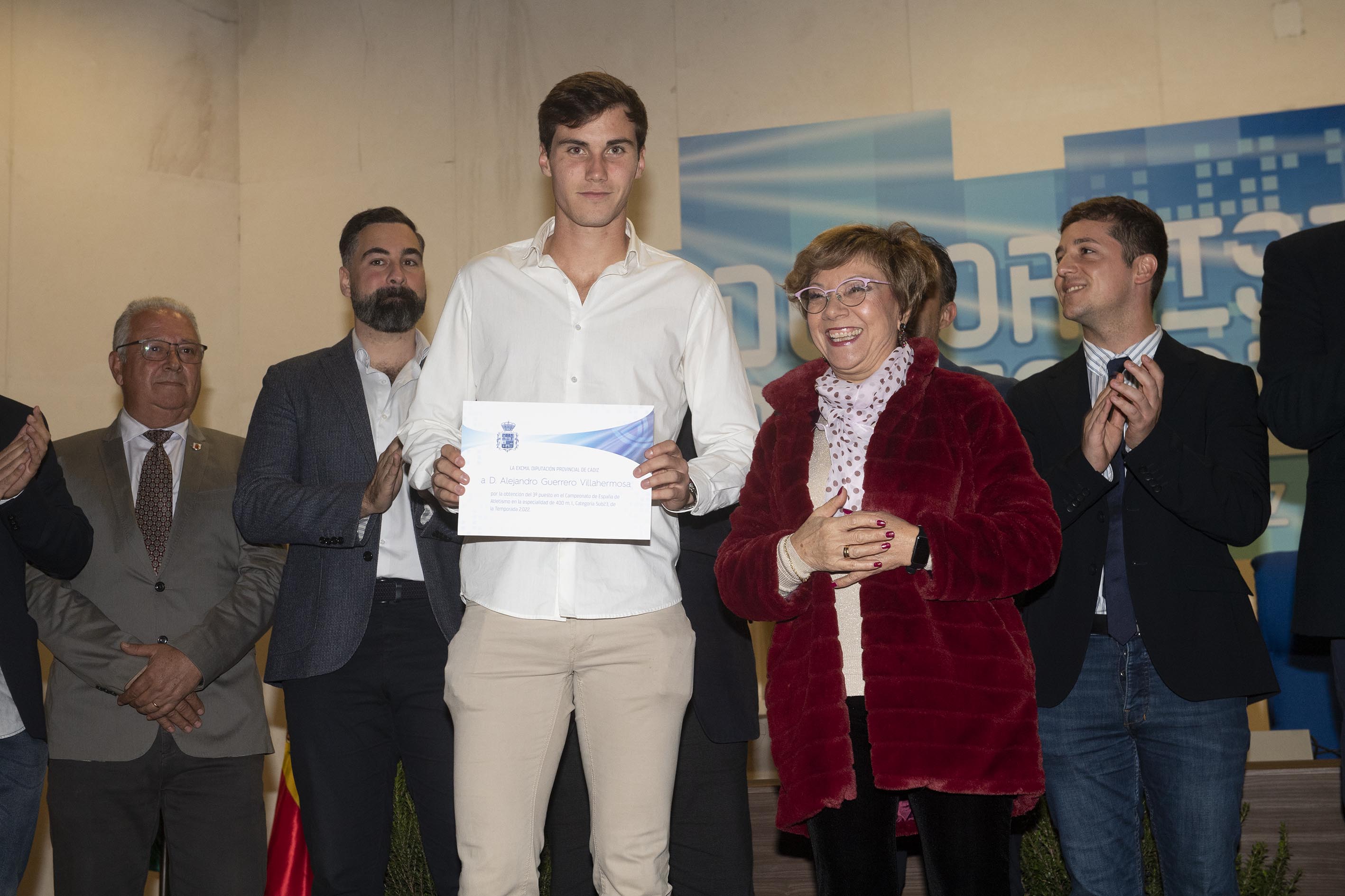 Gala deportistas_premio a Alejandro Guerrero Villahermosa_Algeciras