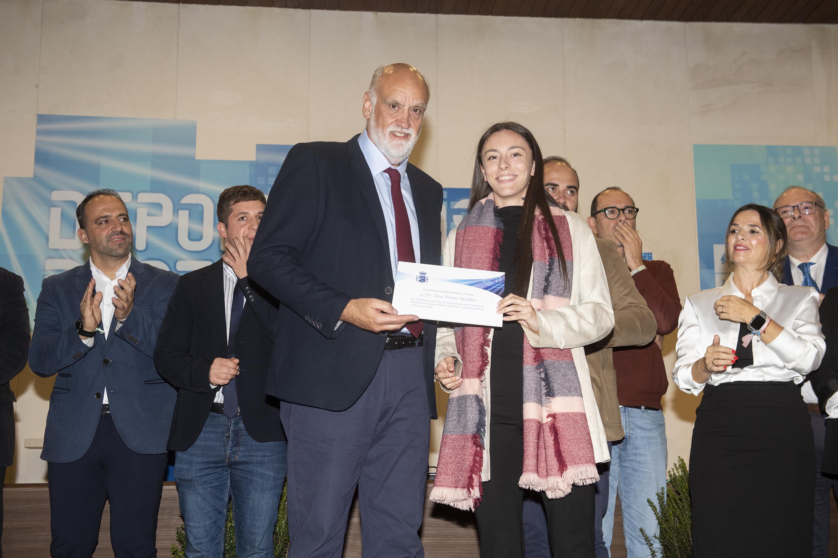 Gala deportistas_premio a Ana Prieto Benitez_Los Barrios