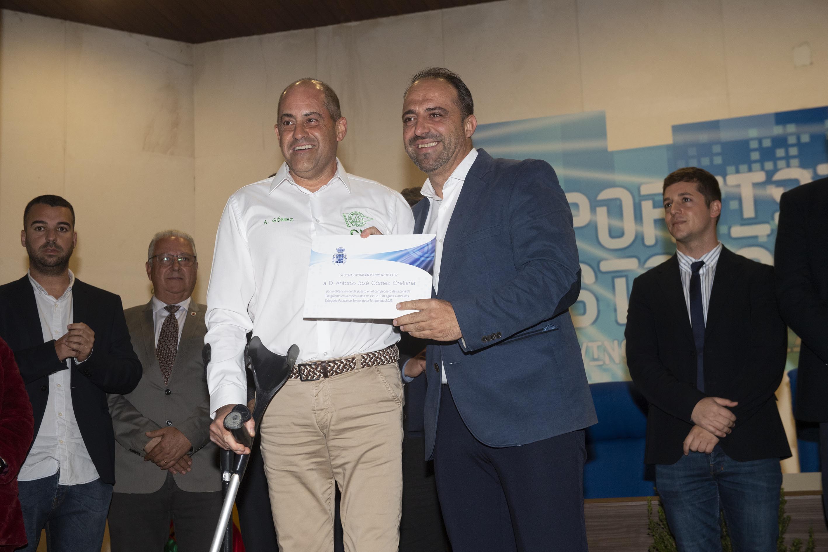 Gala deportistas_premio a Antonio Jose Gomez Orellana_Ubrique