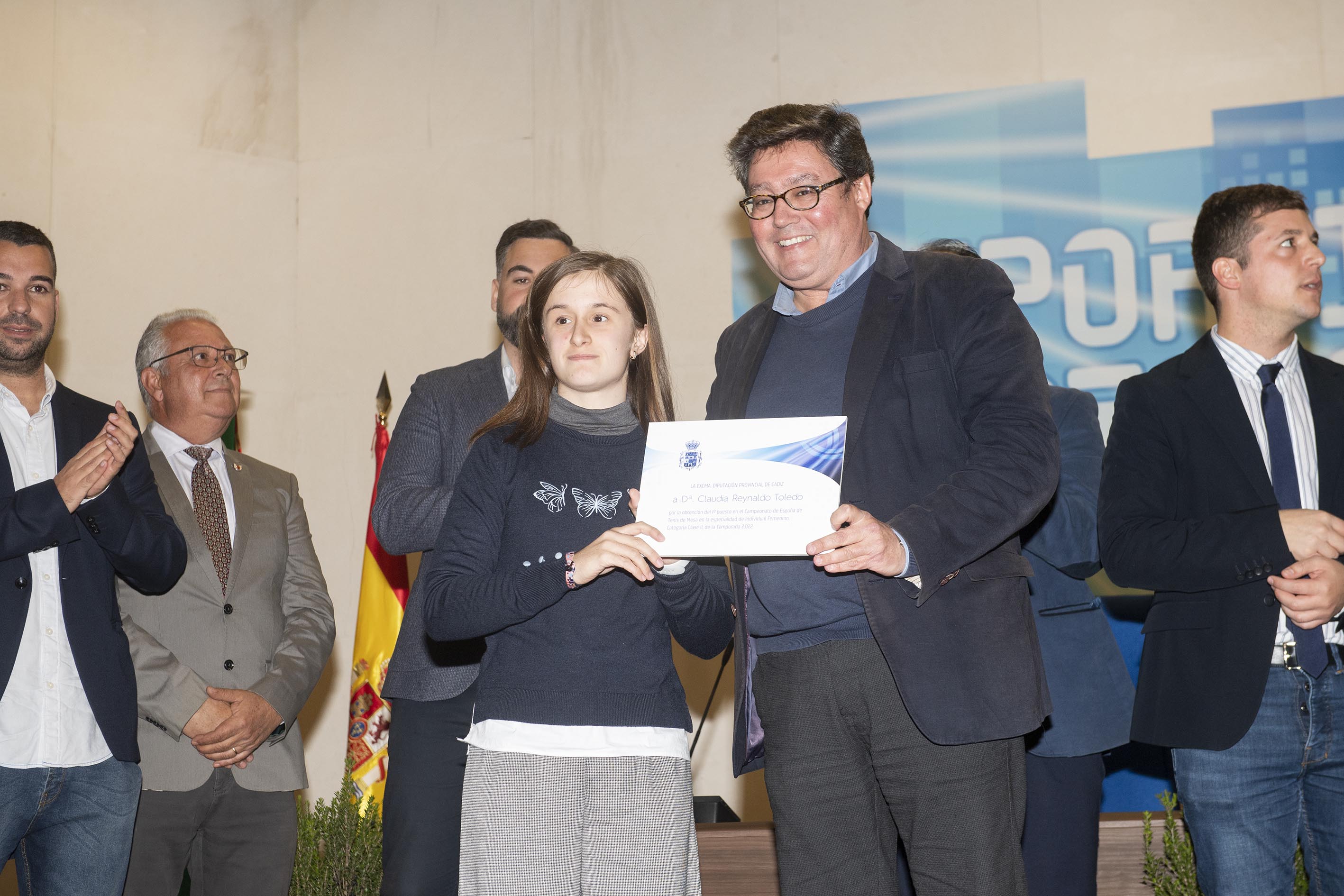 Gala deportistas_premio a Claudia Reynaldo Toledo_Jerez