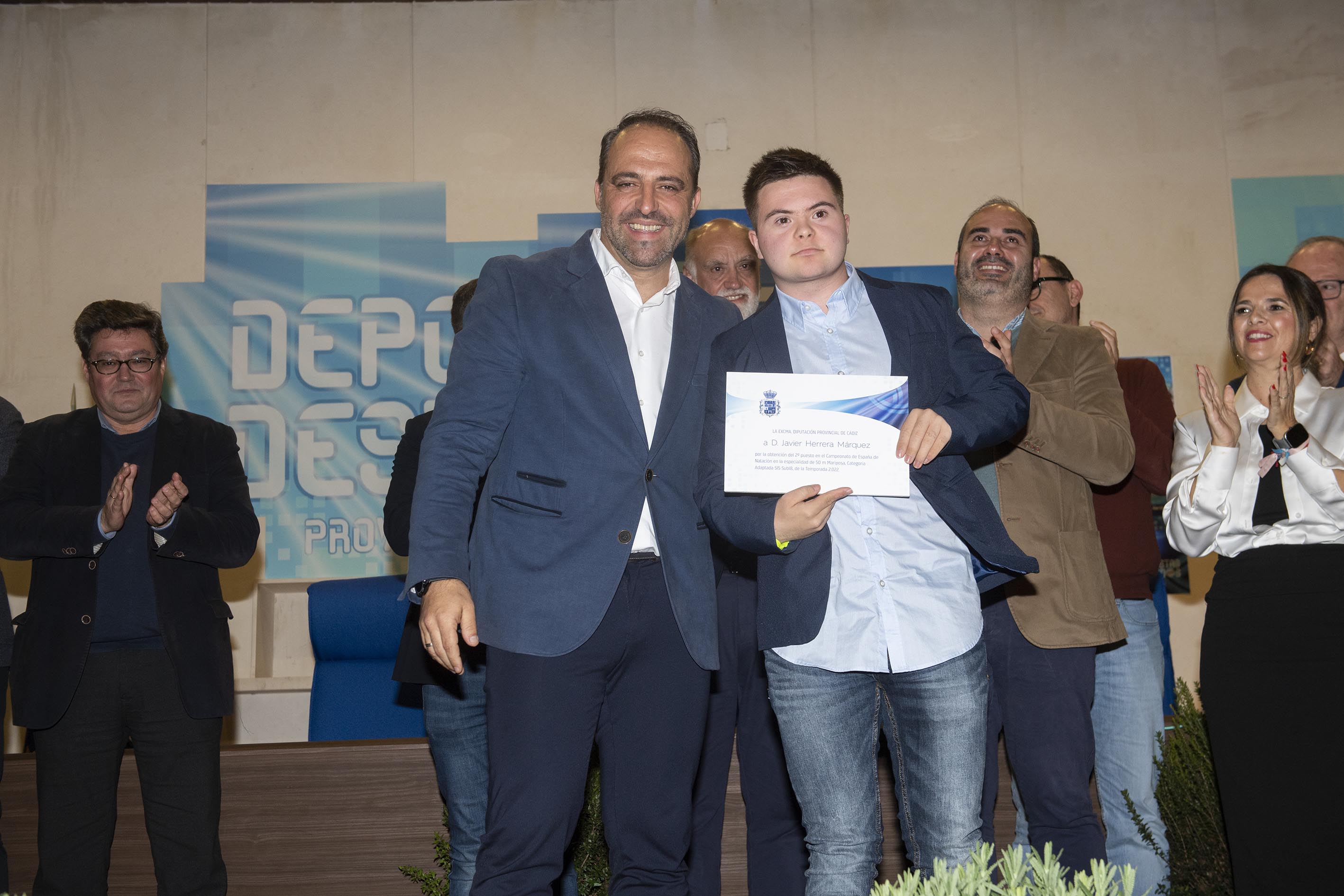 Gala deportistas_premio a Javier Herrera Marquez_Ubrique