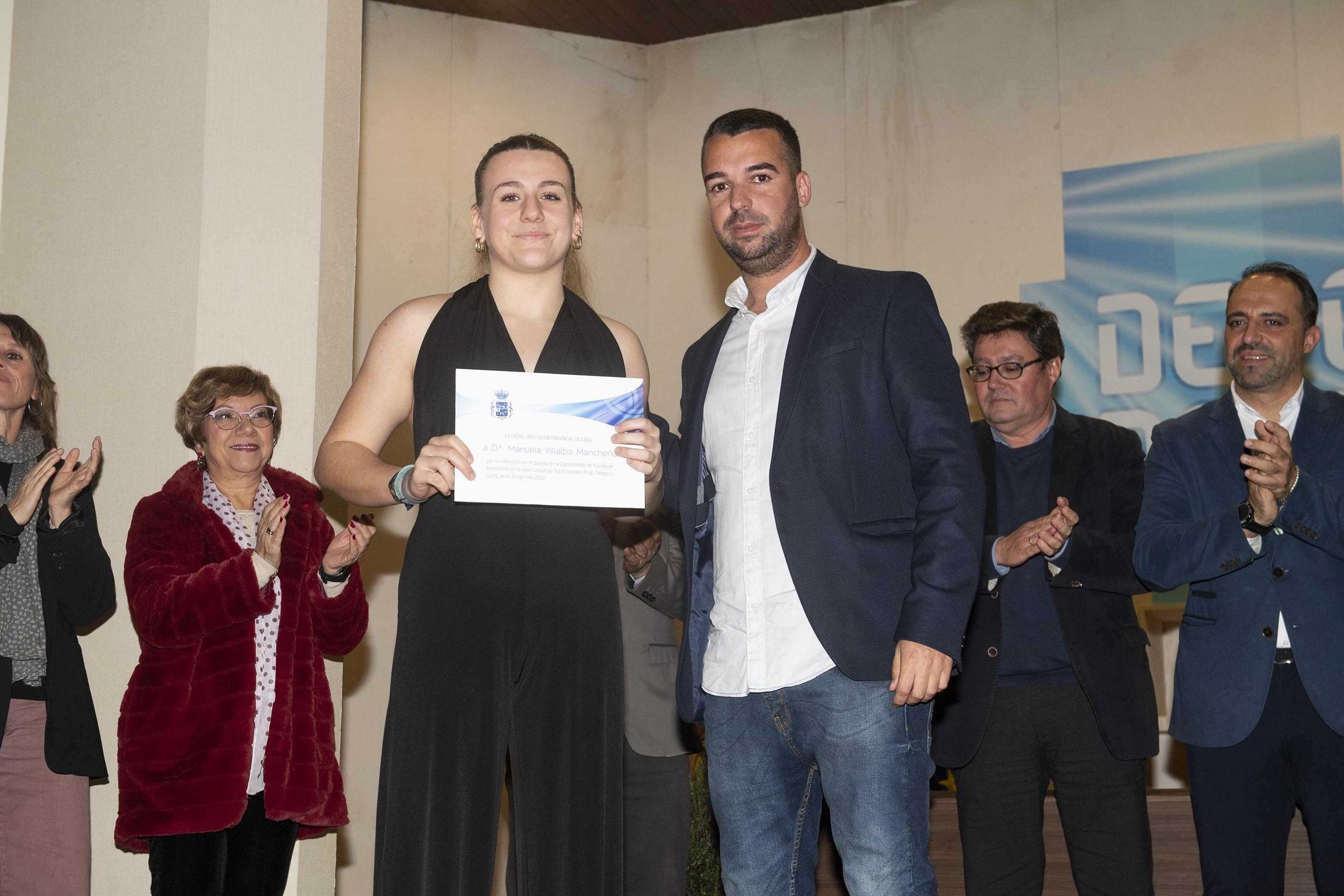 Gala deportistas_premio a Manuela Villalba Mancheño_San Fernando