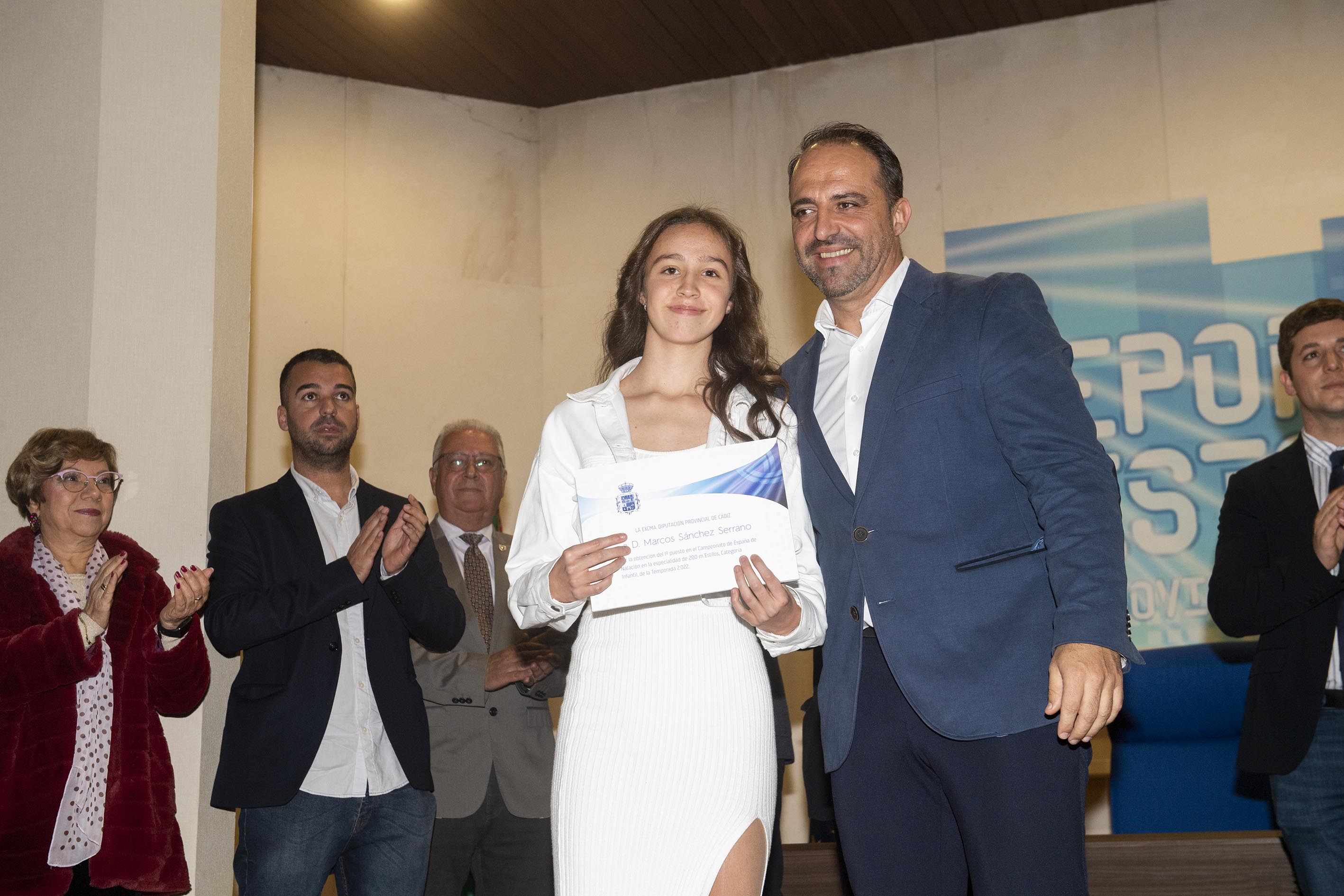 Gala deportistas_premio a Marcos Sanchez Serrano_Sanlucar