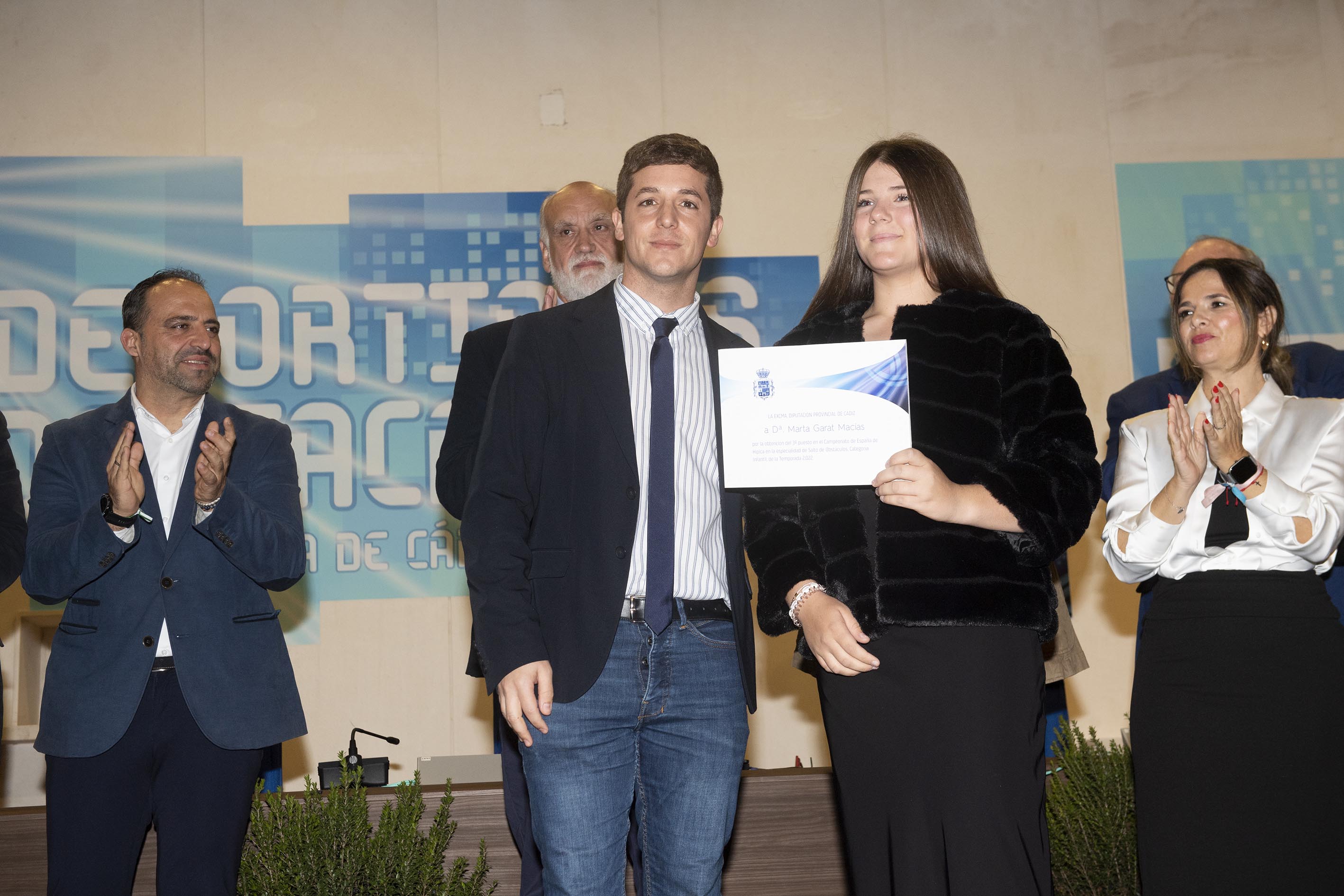 Gala deportistas_premio a Marta Garat Macías_Chiclana