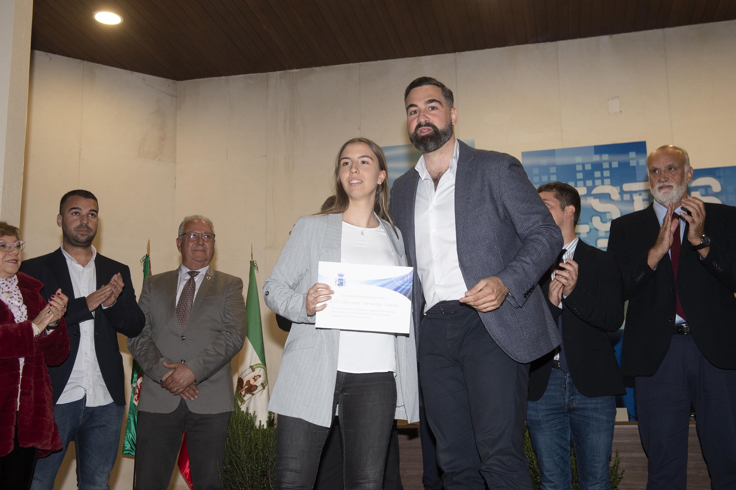 Gala deportistas_premio a Mercedes Fernandez Gainza_Cadiz