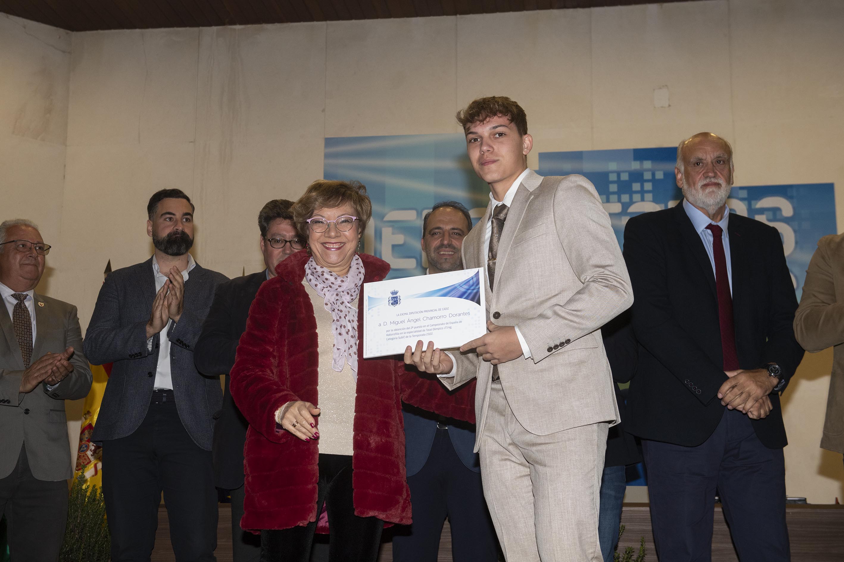 Gala deportistas_premio a Miguel Angel Chamorro Dorantes_Chipiona