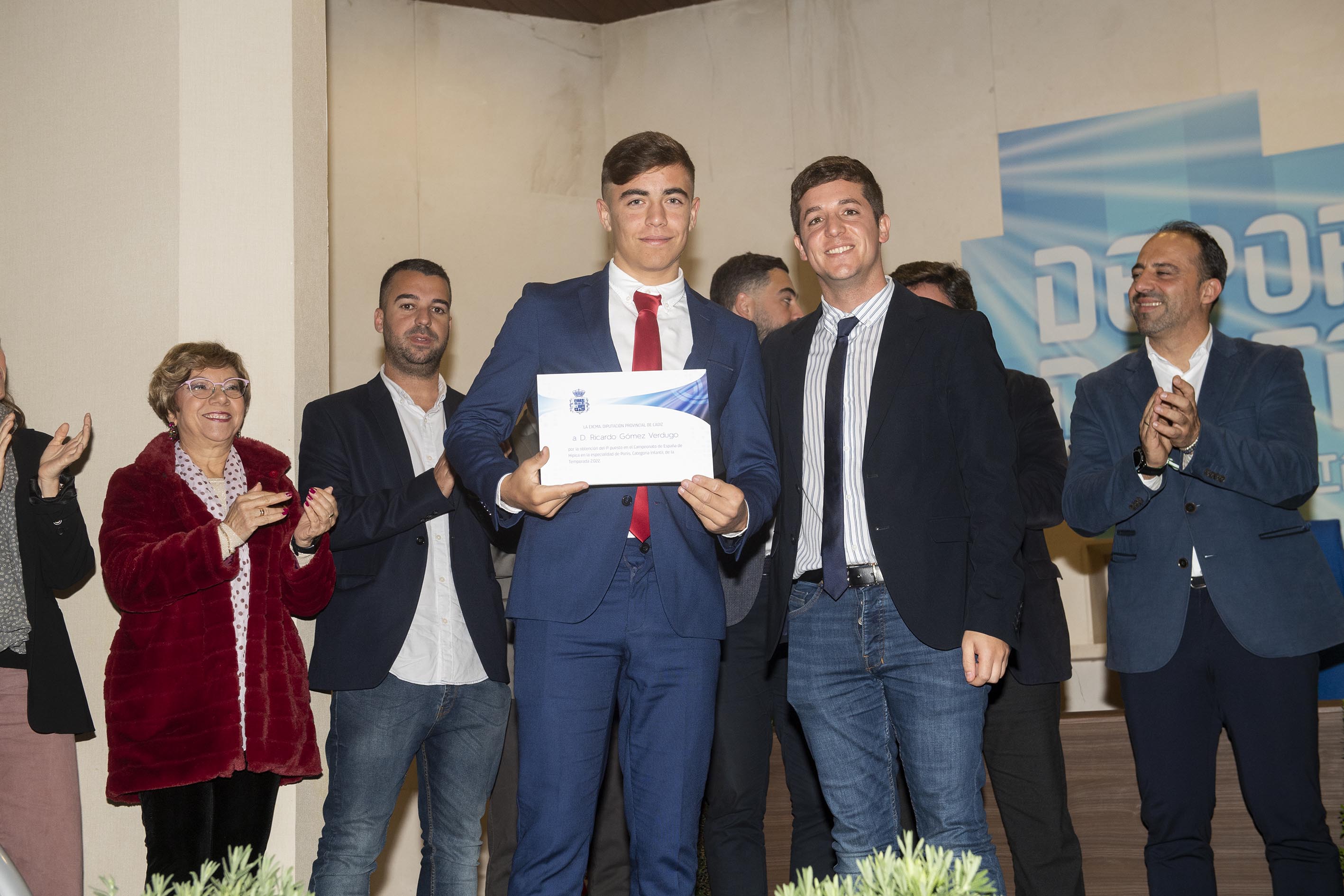 Gala deportistas_premio a Ricardo Gomez Verdugo_Chiclana