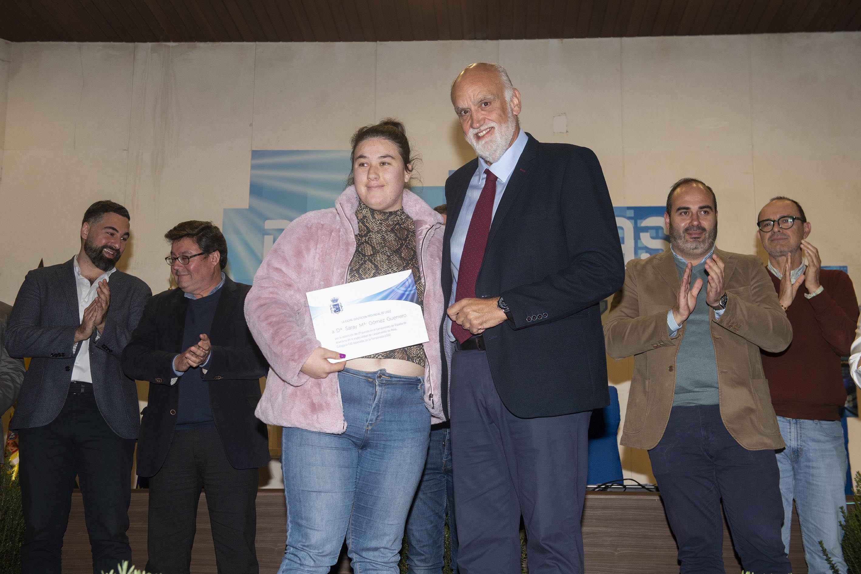 Gala deportistas_premio a Saray Gomez Guerrero_La Linea