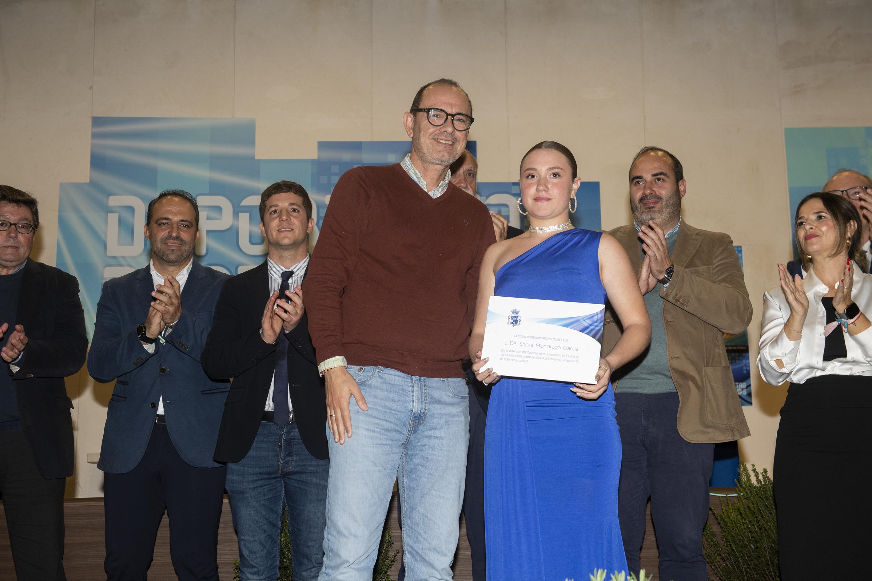 Gala deportistas_premio a Sheila Mondrago Garcia_Vejer