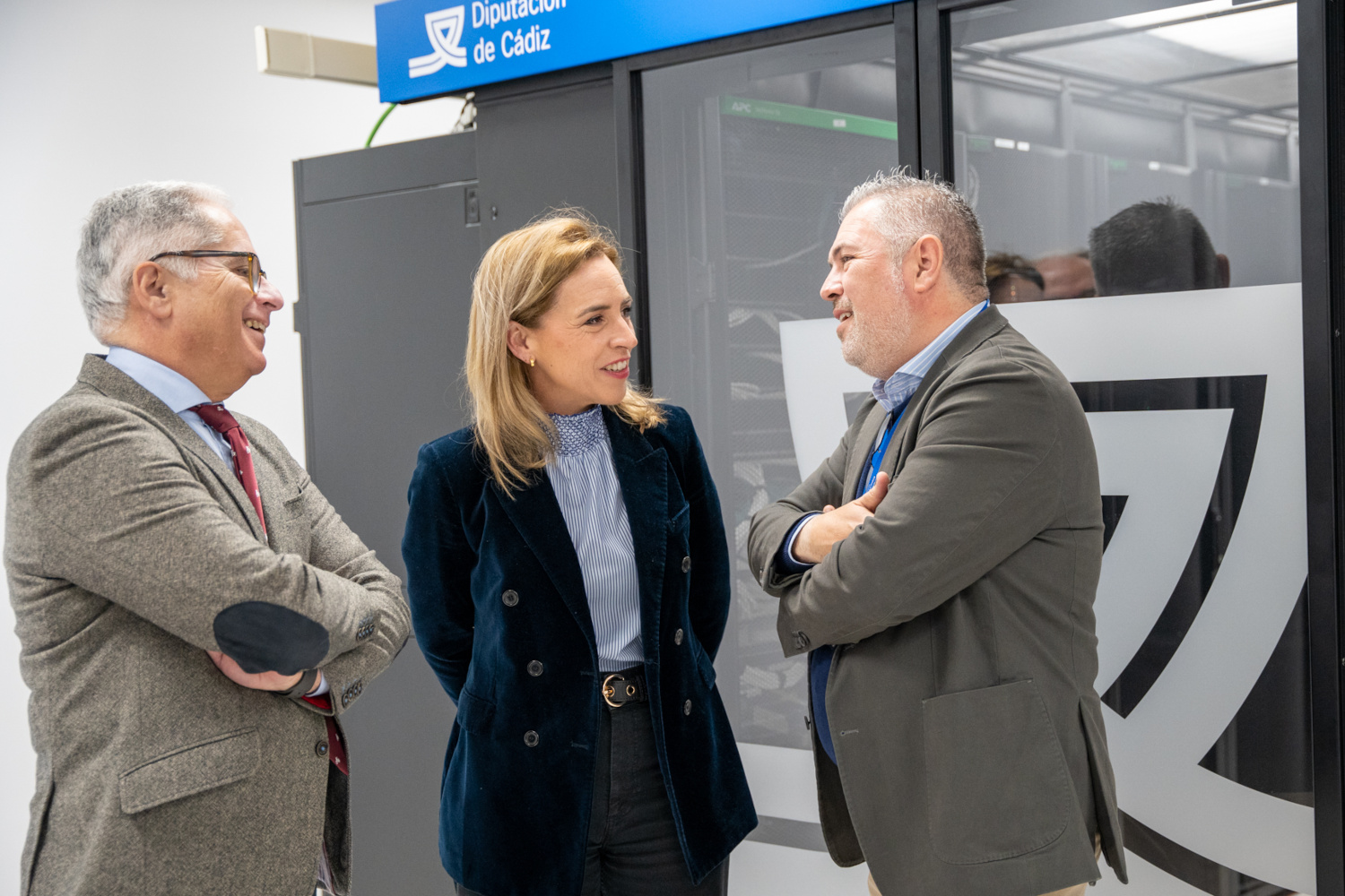 Almudena Martinez con Jacinto Muñoz y Antonio Galan