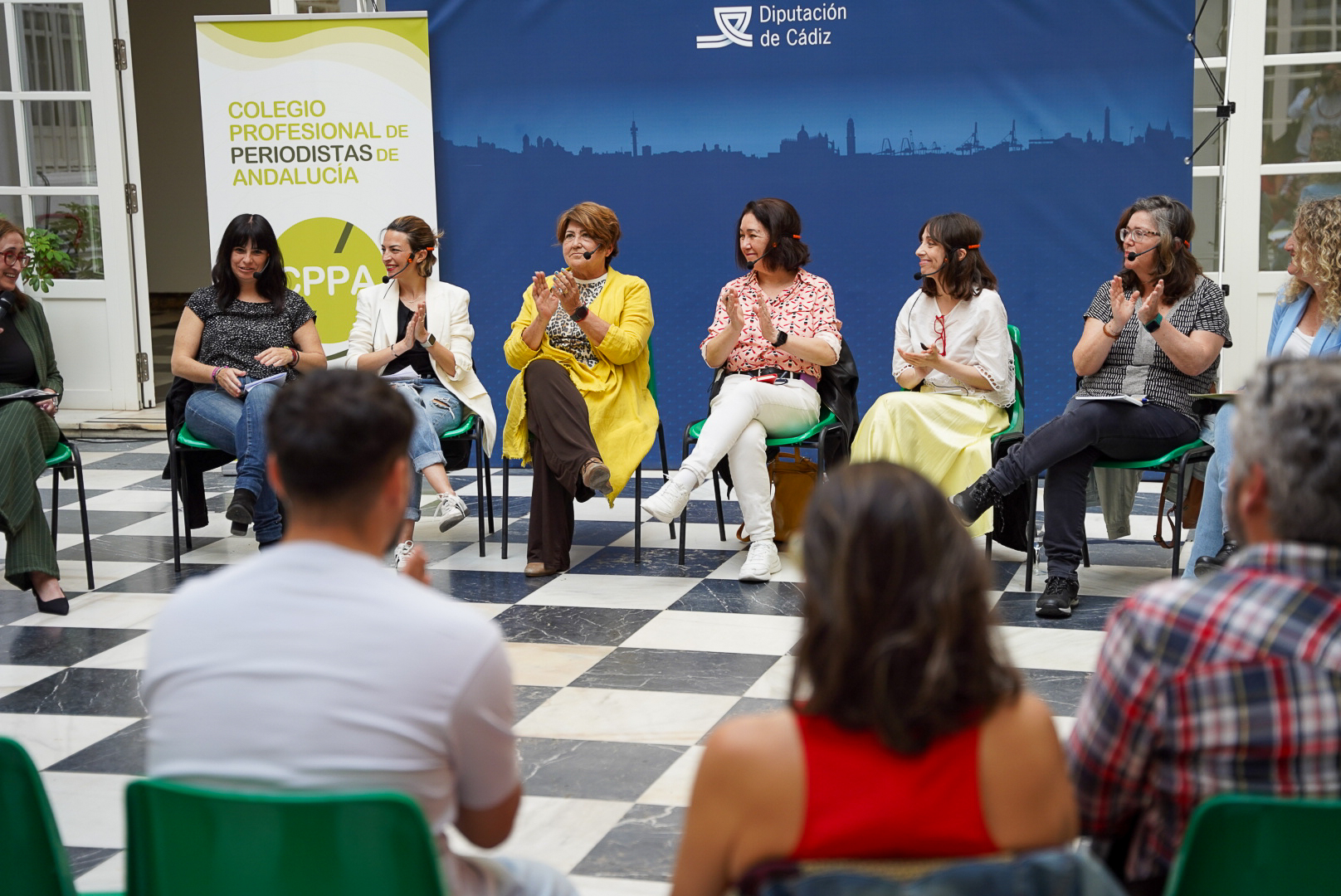 Tertulias de la pensadora en Diputación (1)