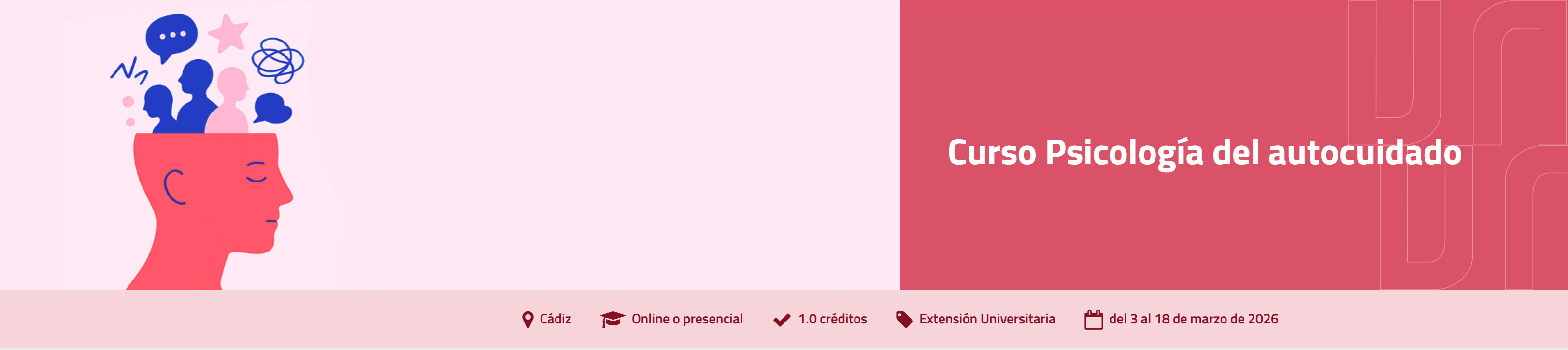 Cartel psicología del autocuidado