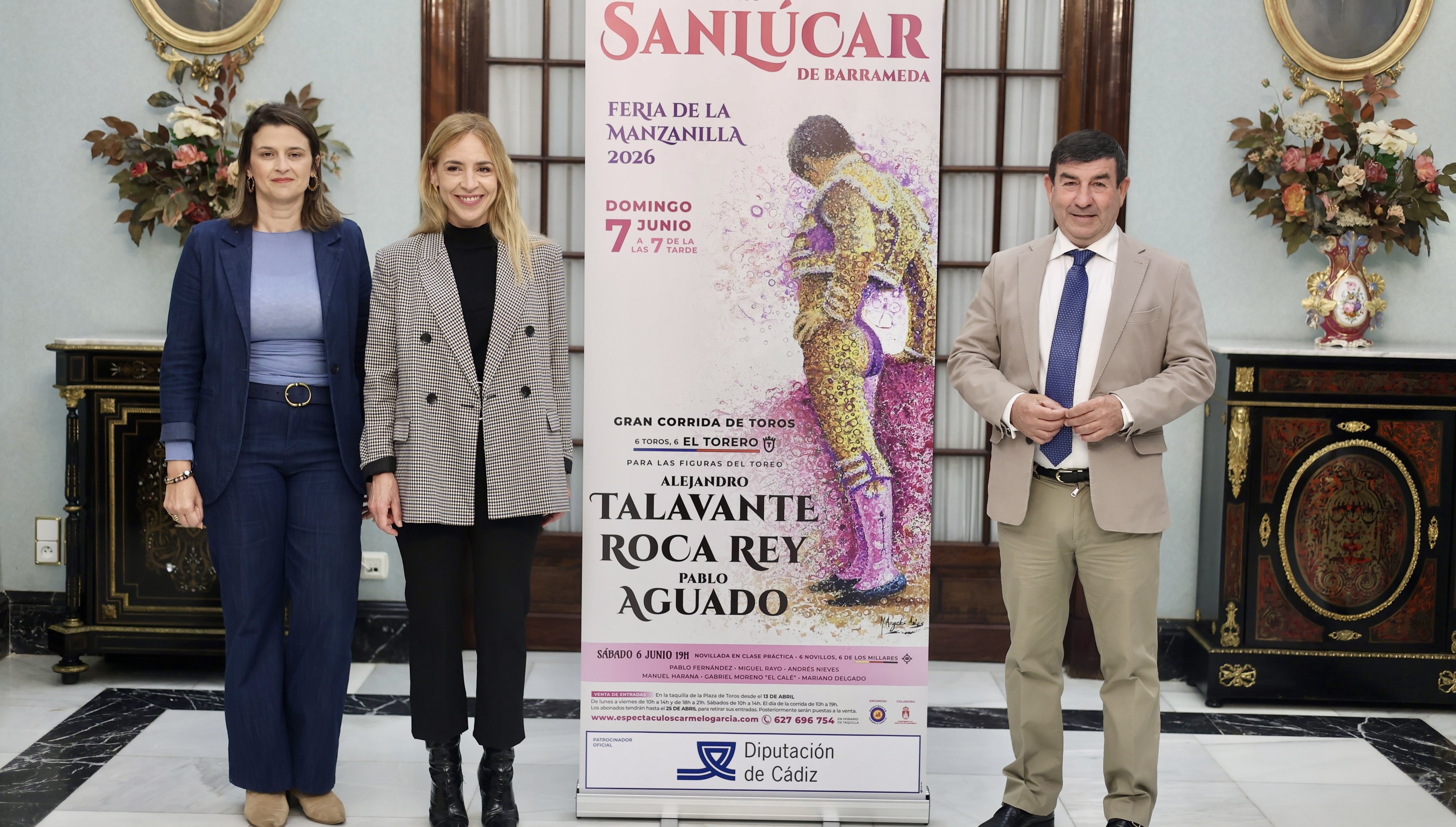 Toros Feria Sanlúcar foto de grupo