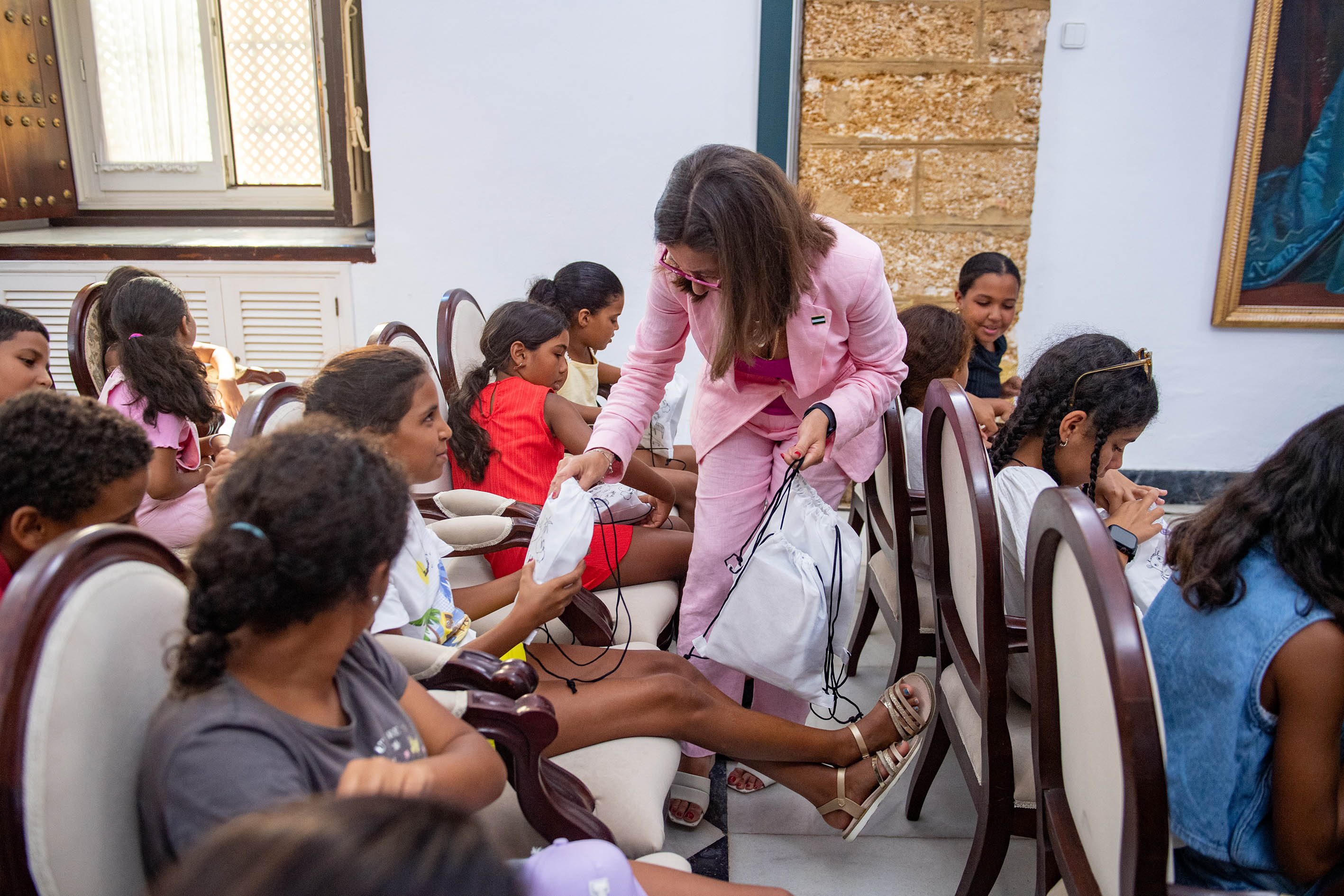 Recepción niños saharauis 5