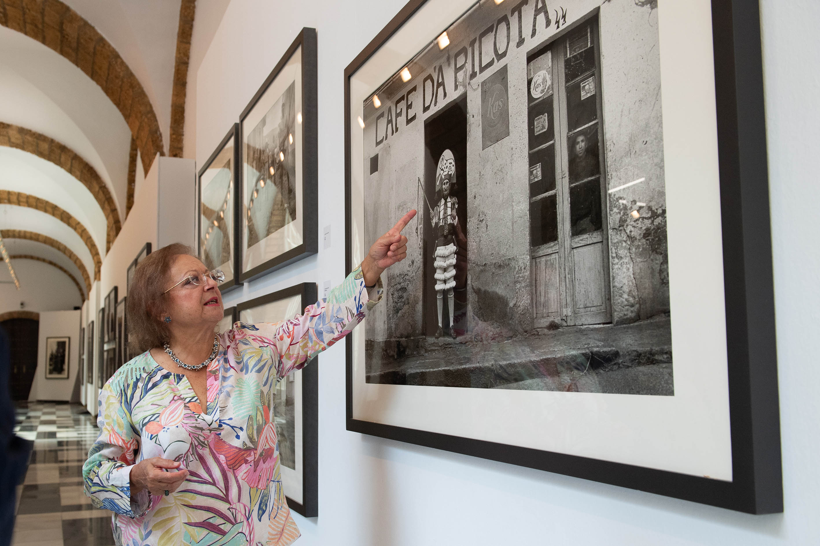 Cristina García Rodero en la Diputación de Cádiz