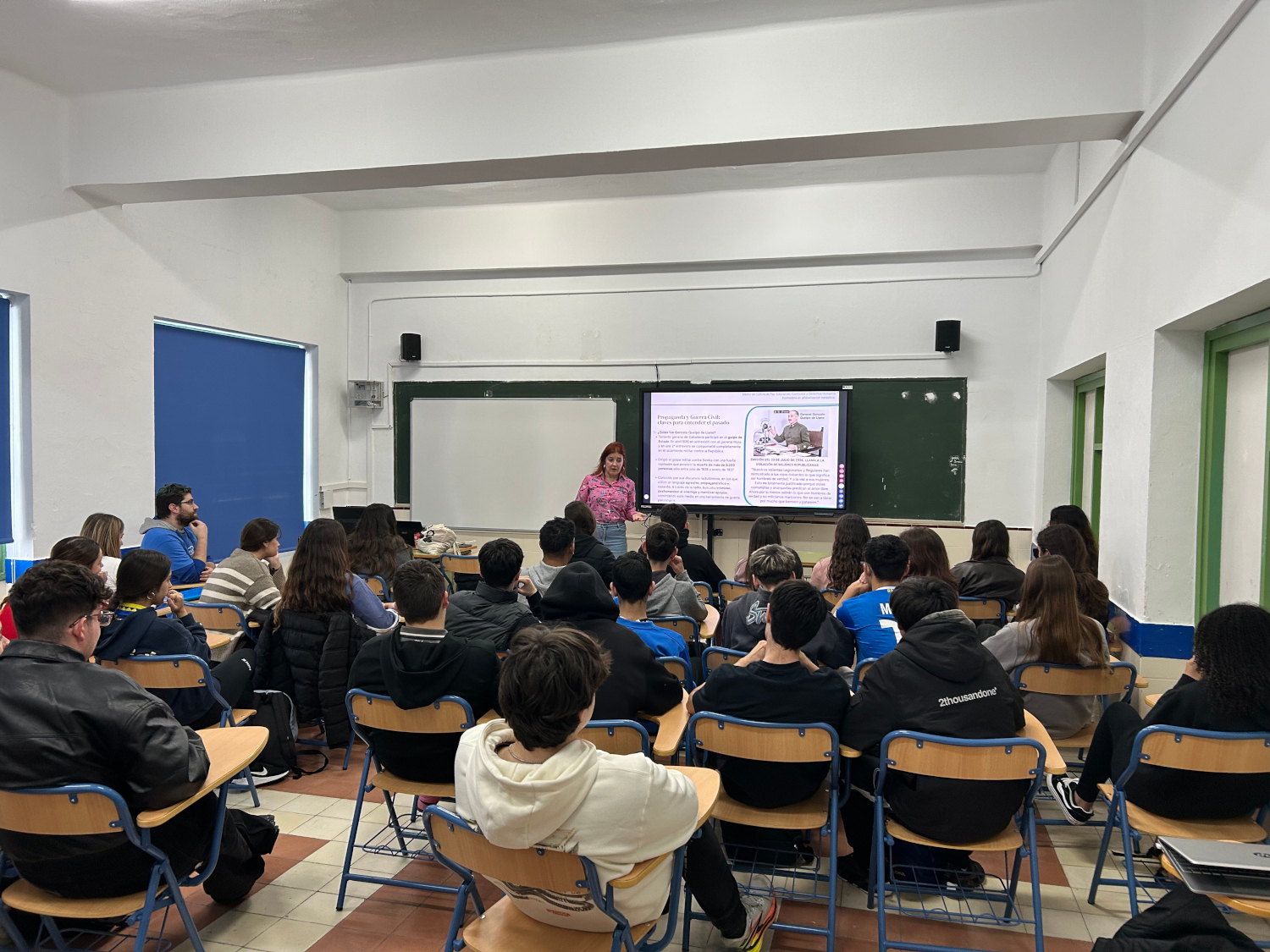 Taller educativo en memoria_instituto San Severiano de Cadiz