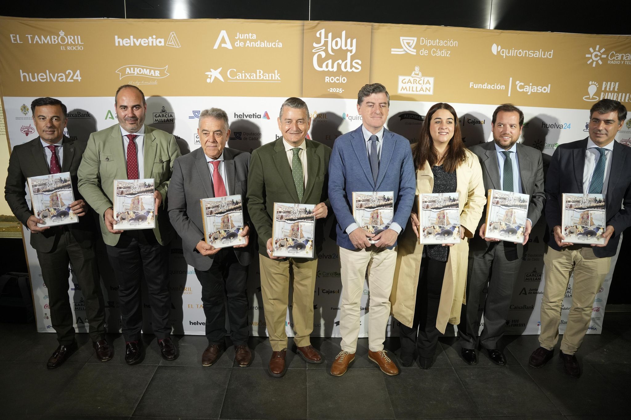 Antonio Aragón, en las holycards de El Rocío