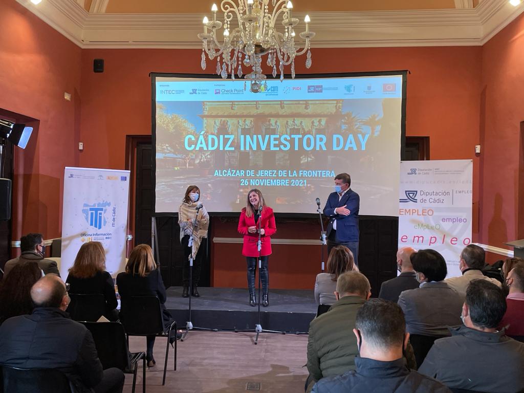 Irene García interviene en la apertura del Cádiz Investor Day