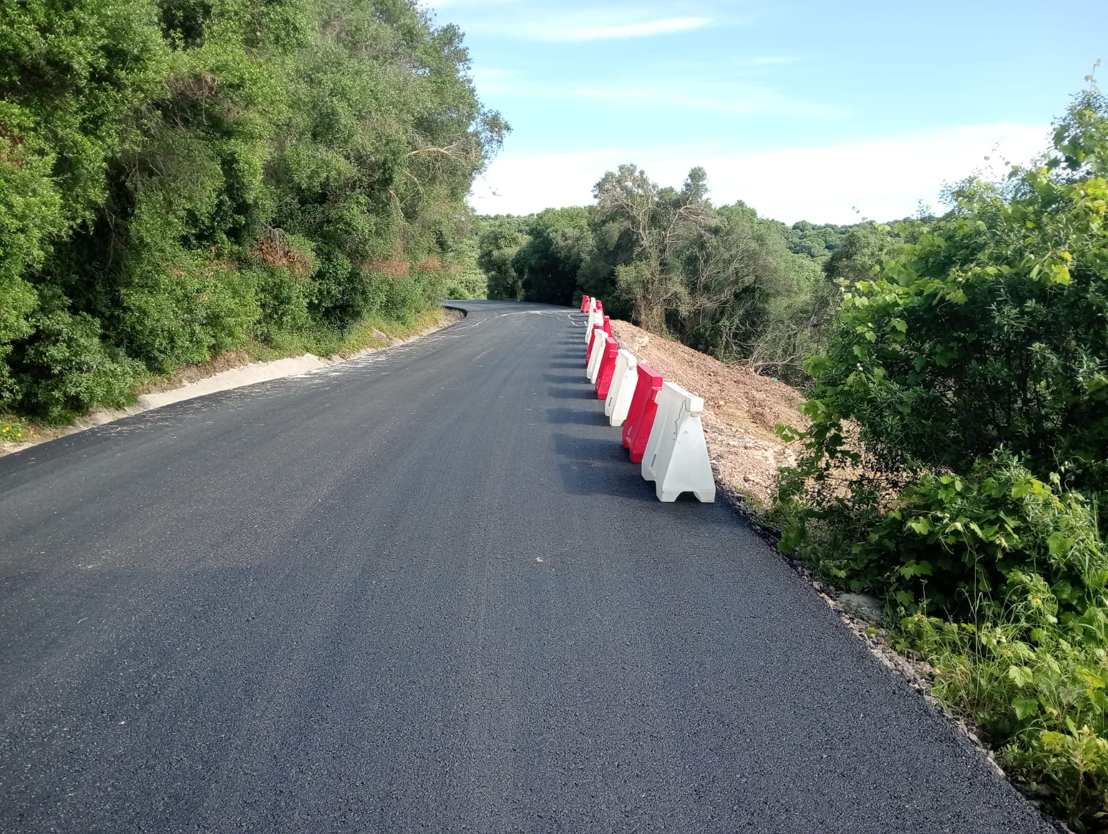 Actuación en carretera