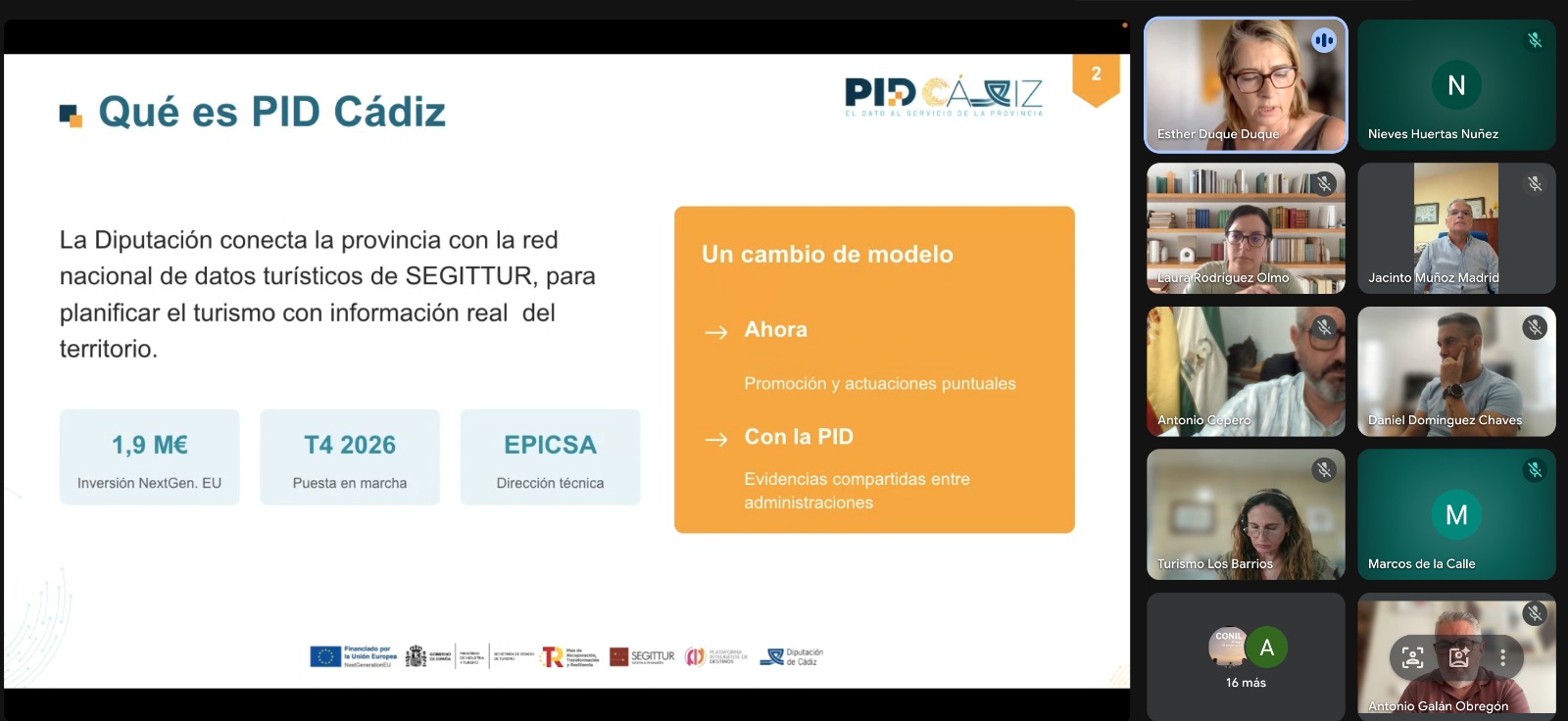 Reunión con Aytos. Plataforma Inteligente Epicsa