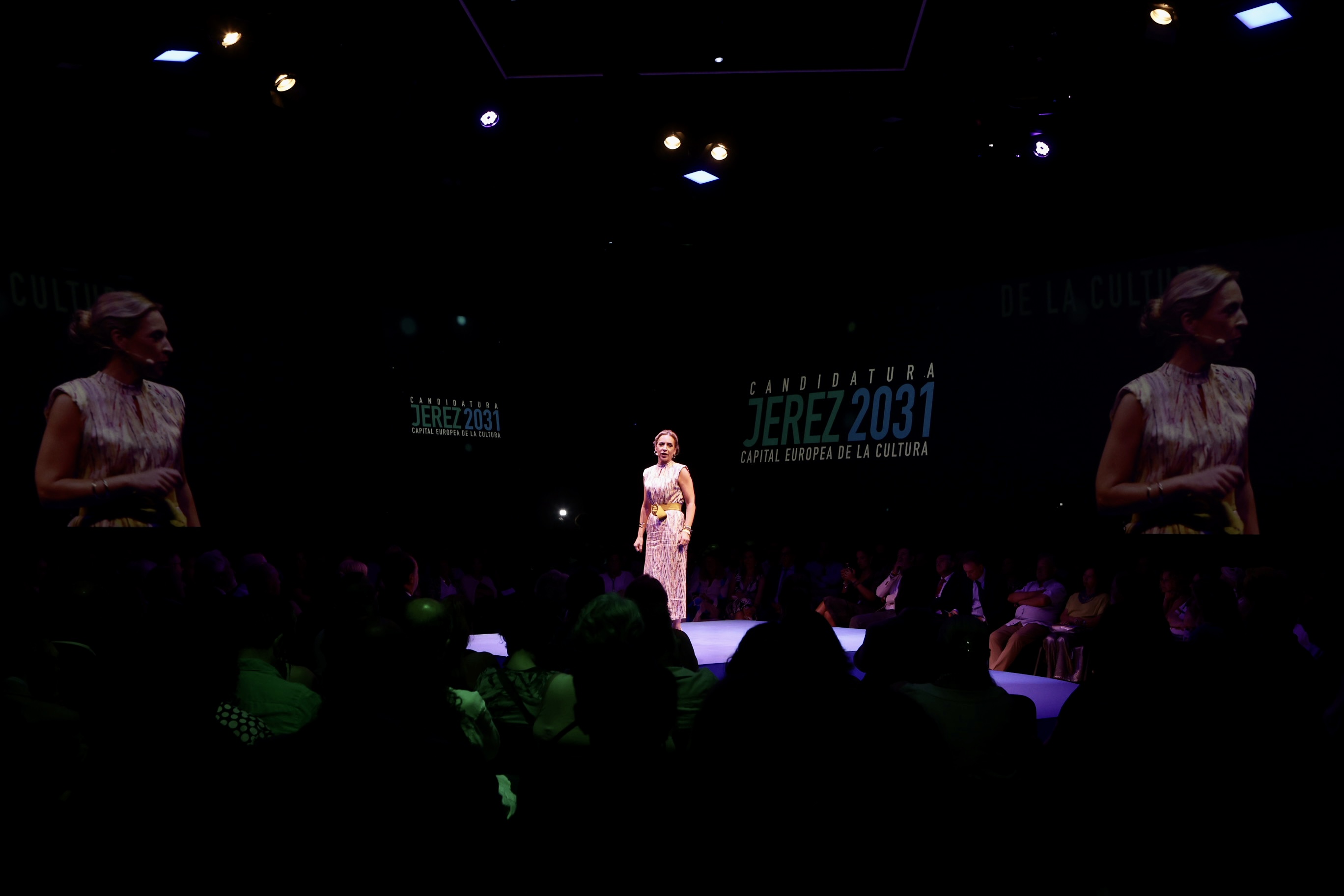 La presidenta interviene en el acto de presentación de la candidatura